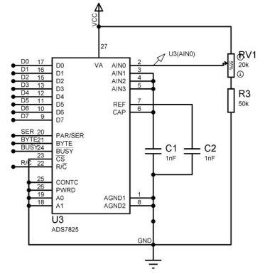 單片機(jī)ADS7825電池電量監(jiān)測電路與程序設(shè)計——基于51單片機(jī)的集成電路設(shè)計實(shí)踐